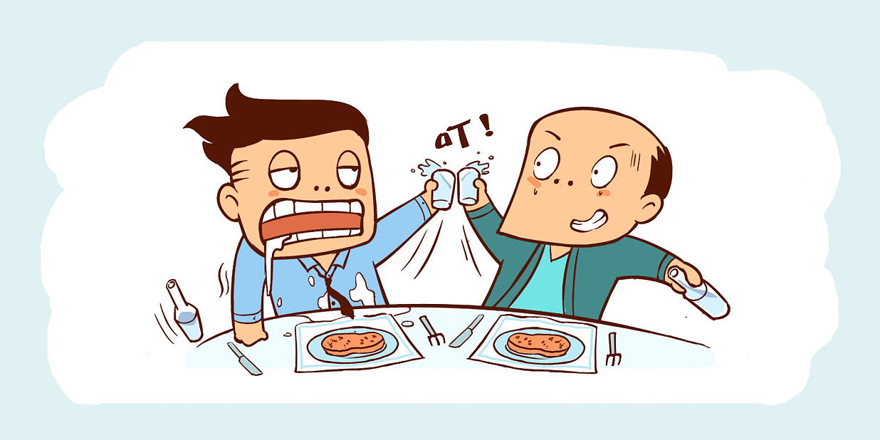 我们干了这杯酒