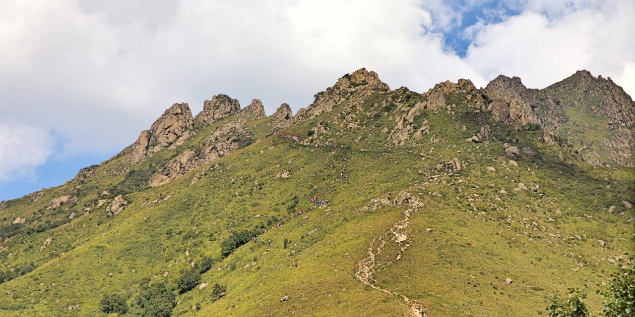 首次户外东灵山